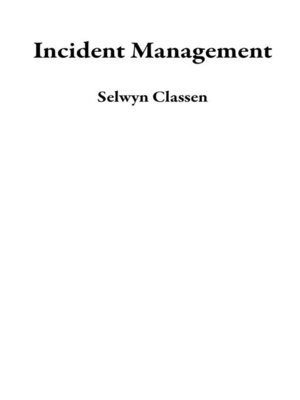 cover image of Incident Management